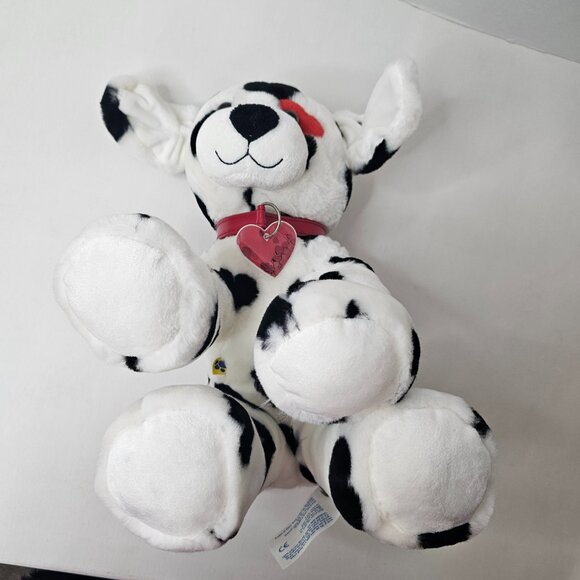 Build A Bear Dalmatian Heart Dog Plush Puppy Stuffed Animal Toy 2009 - Picture 8 of 12